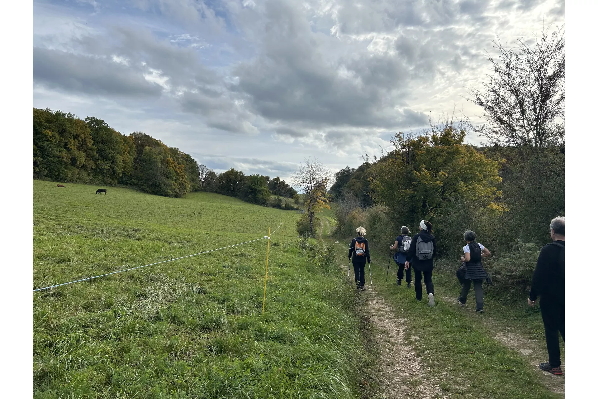 Autour de Salavre le 19 octobre