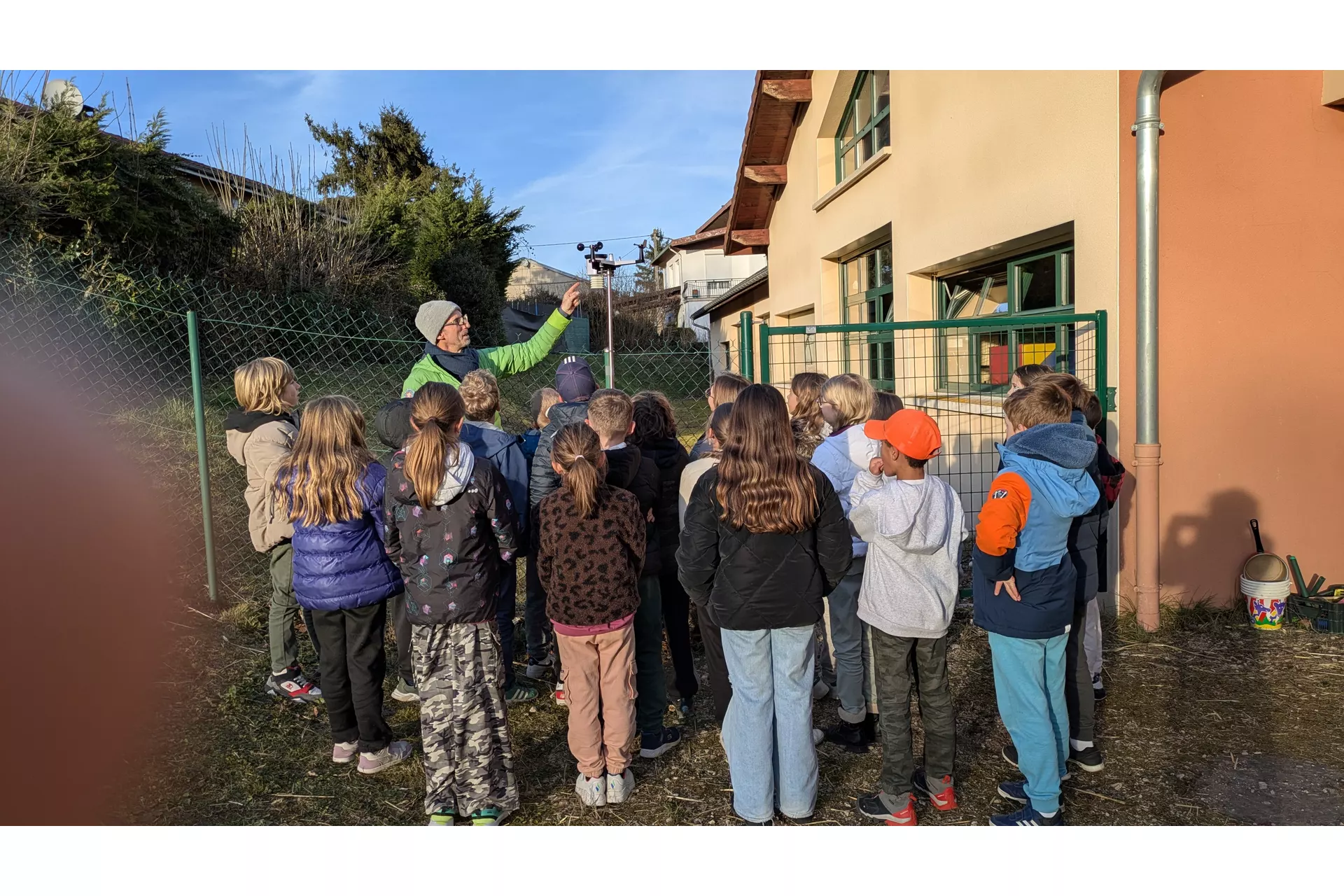 L'école de Corveissiat est météo connectée