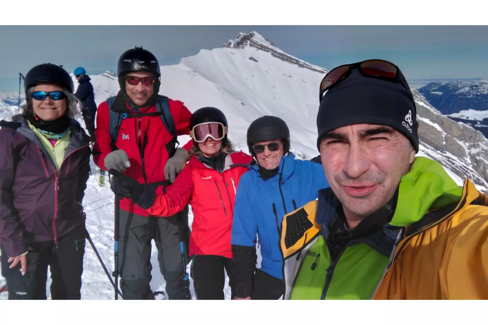 Plein gaz vers la Pointe de la Mandallaz