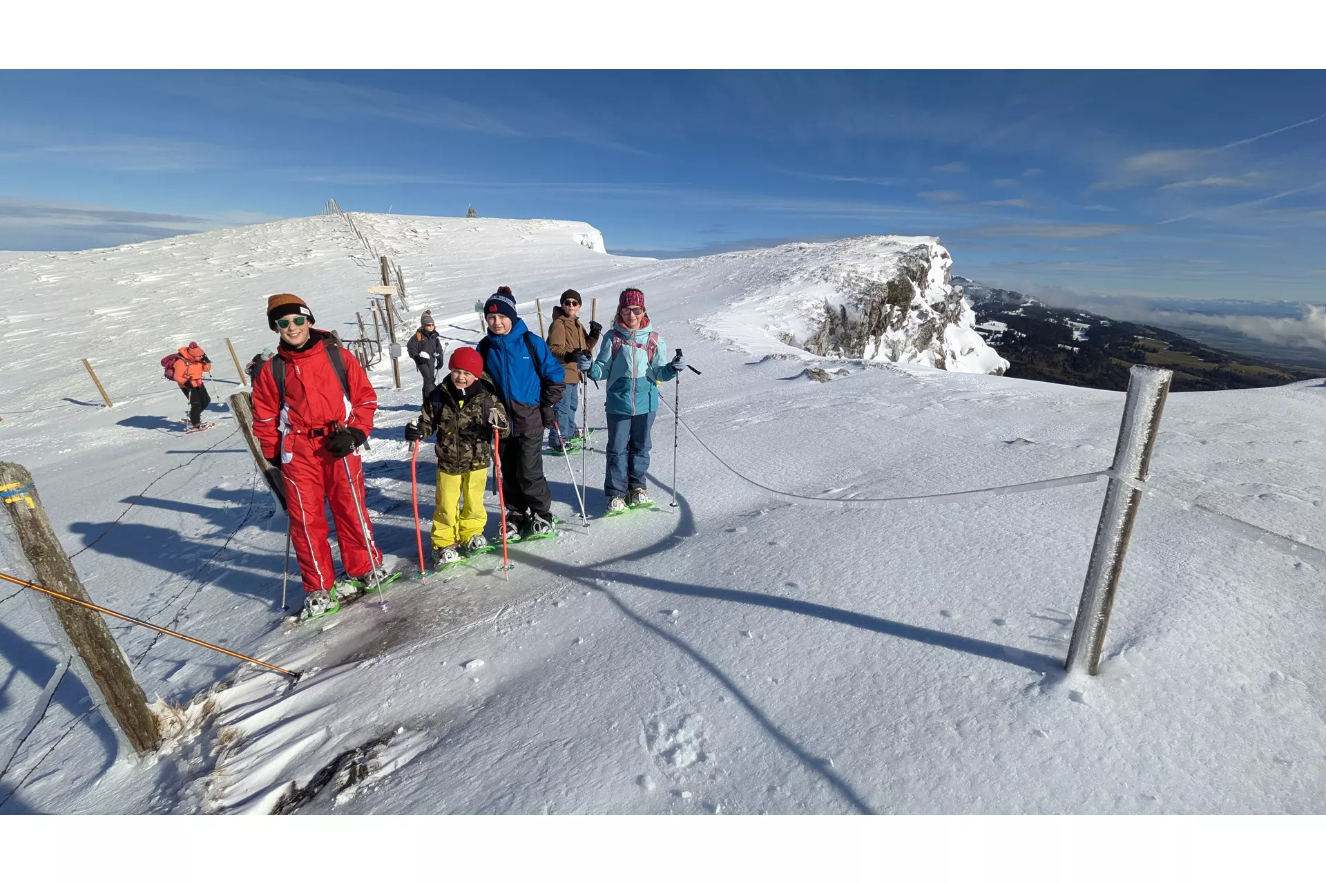 Du Retord aux Monts d'Or avec les jeunes du club
