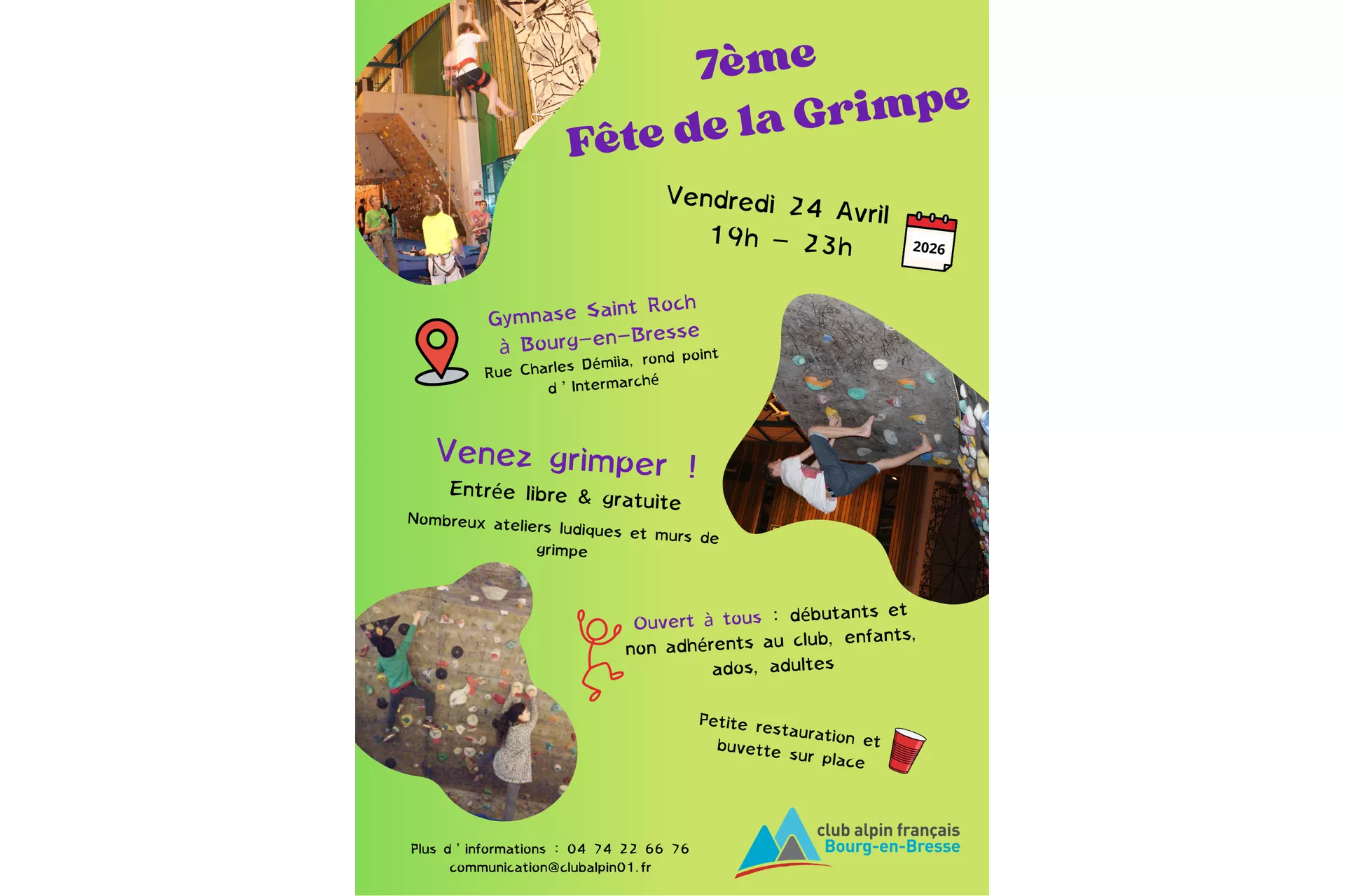 Fête de la Grimpe 2026