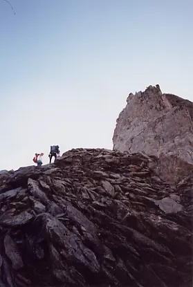 Souvenirs de course : Aiguille des Glaciers voie Kuffner