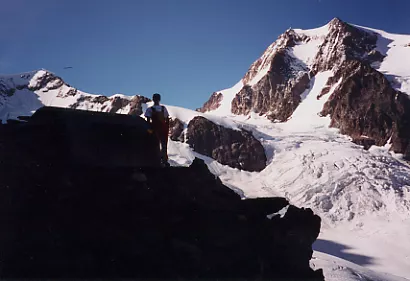 Souvenirs de course : Aiguille des Glaciers voie Kuffner
