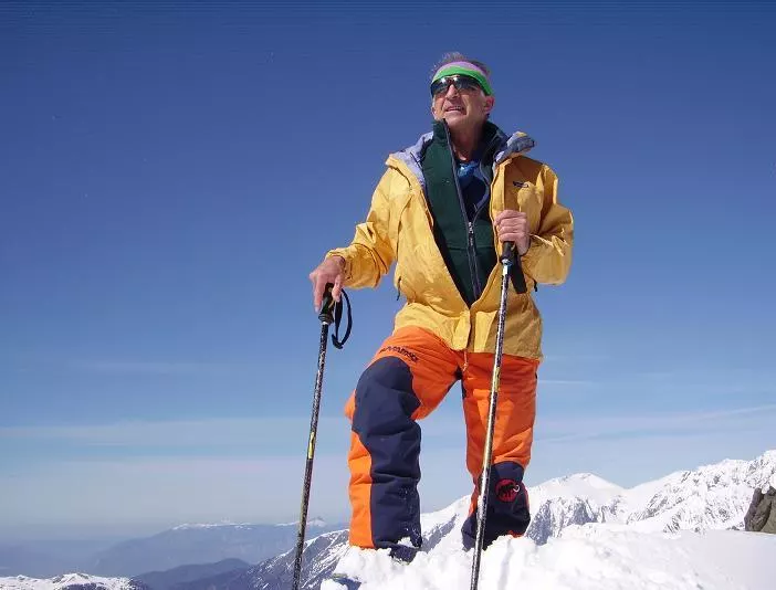 Souvenirs de course : Mont Maudit arête Küffner