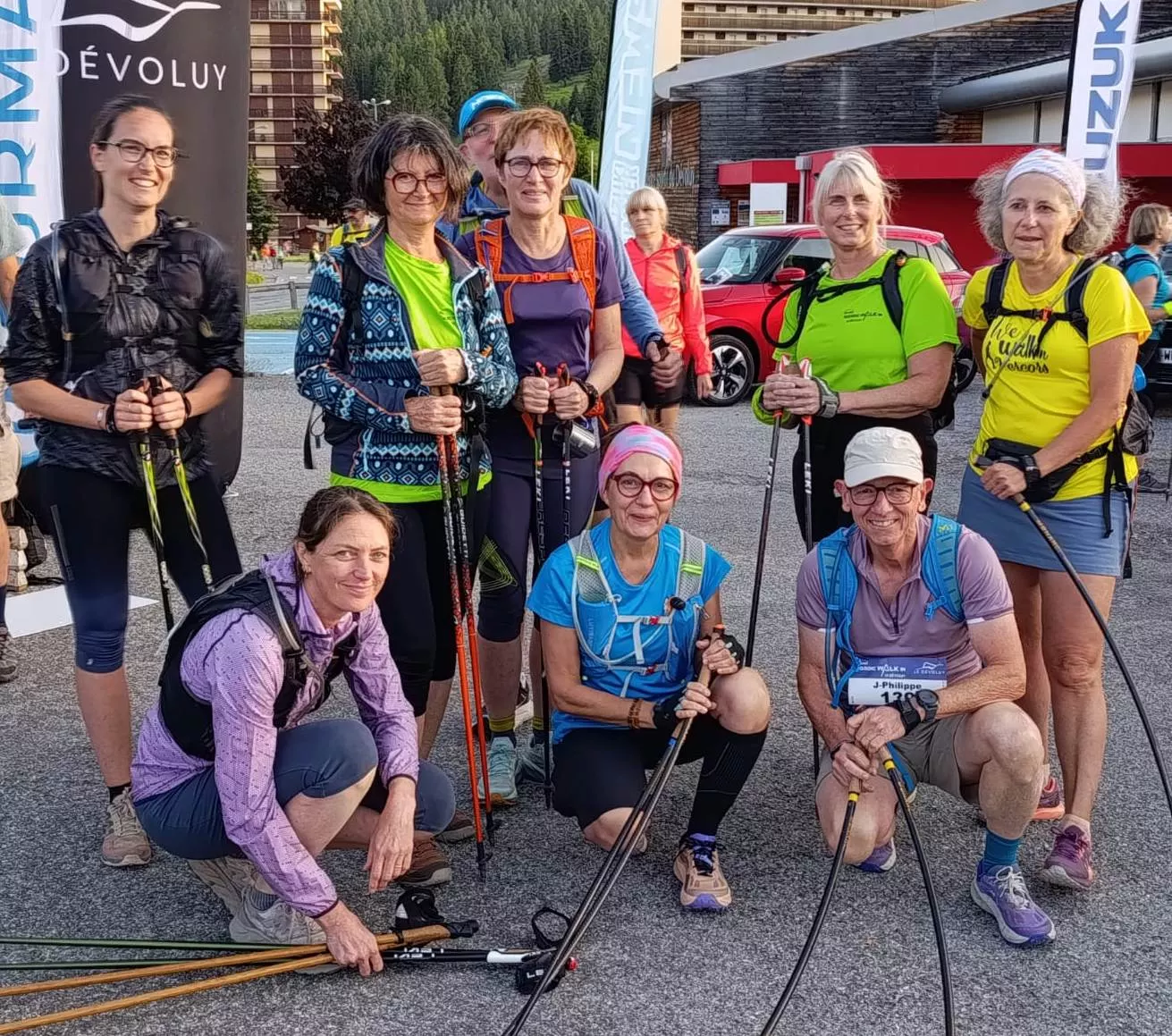 9 marcheurs aux pattes bleues à l’Euro NordicWalkin’ 2026