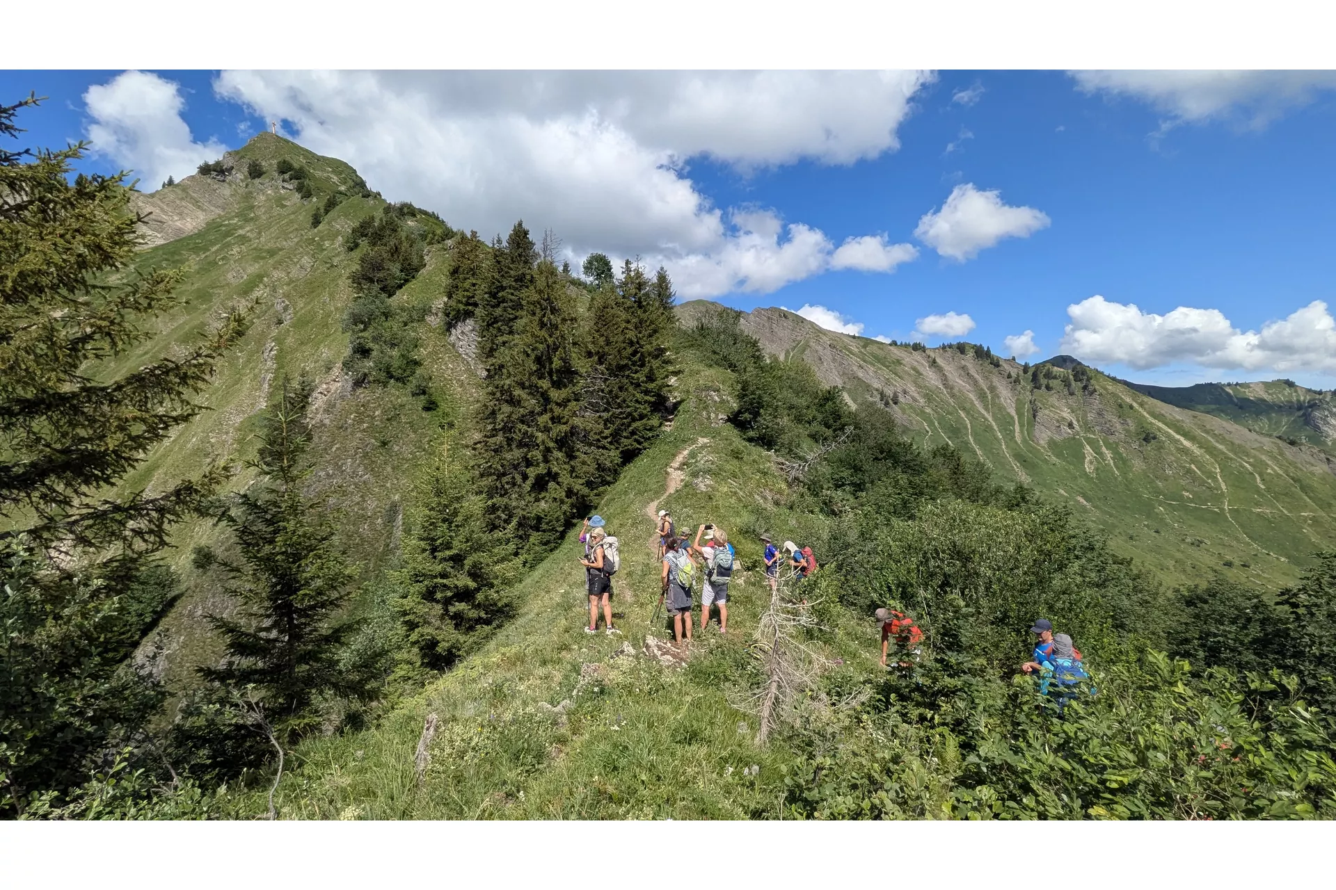 De Platé à Praz de Lys