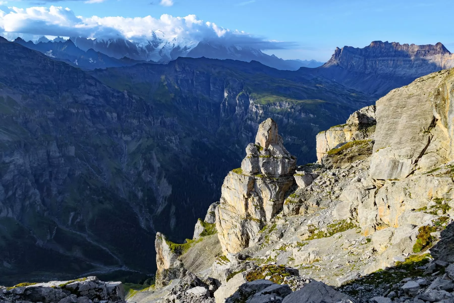 Le Buet, entre ciel et montagnes...