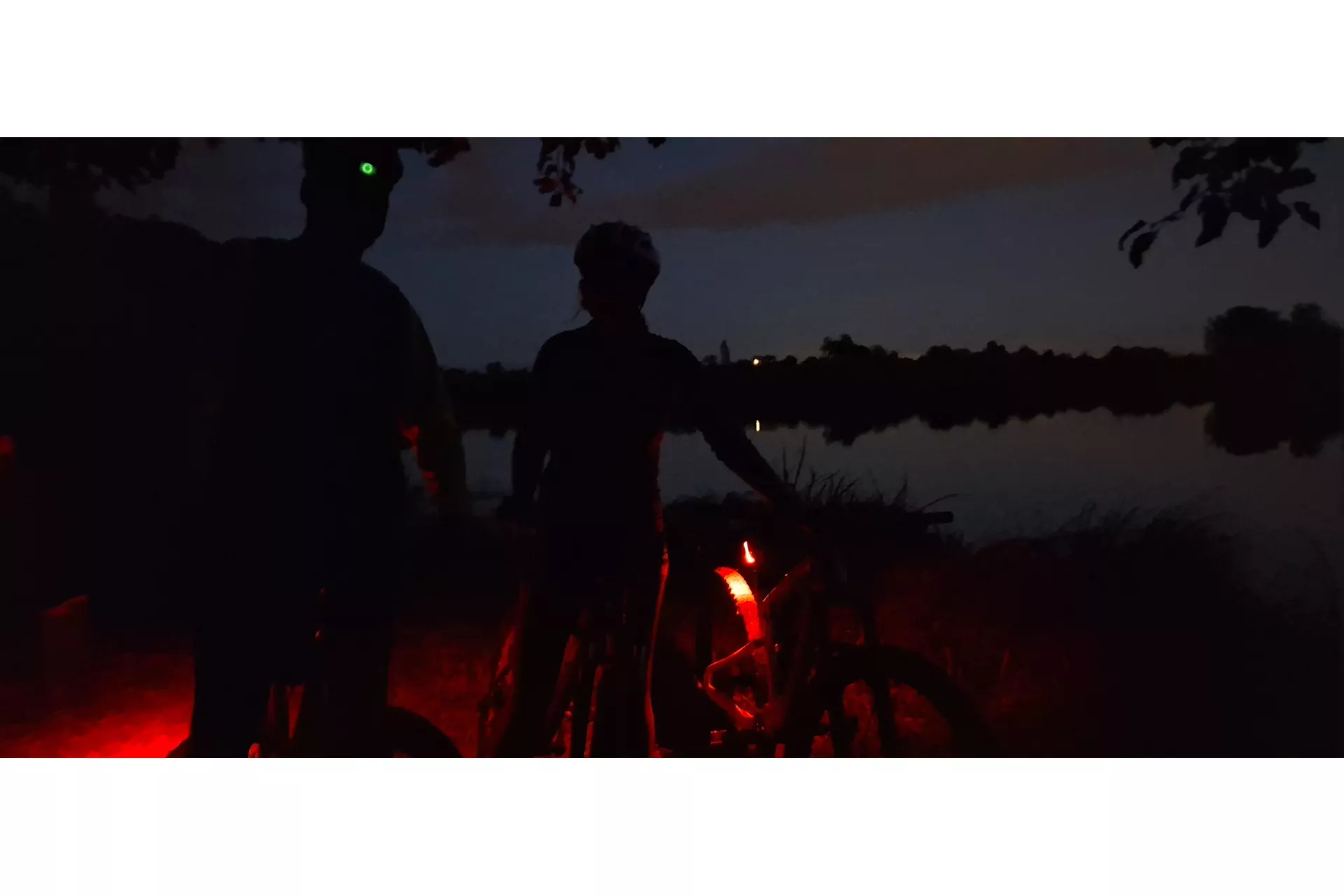 Vtt à la frontale